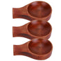 5Pcs Japanese Style Wooden Soy Sauce Seasoning Dish Flavor Spices Plate Tableware Kitchen Tool