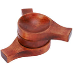 5Pcs Japanese Style Wooden Soy Sauce Seasoning Dish Flavor Spices Plate Tableware Kitchen Tool