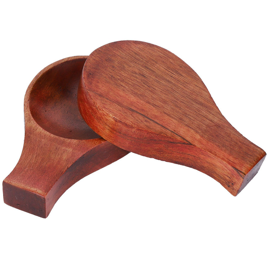 5Pcs Japanese Style Wooden Soy Sauce Seasoning Dish Flavor Spices Plate Tableware Kitchen Tool