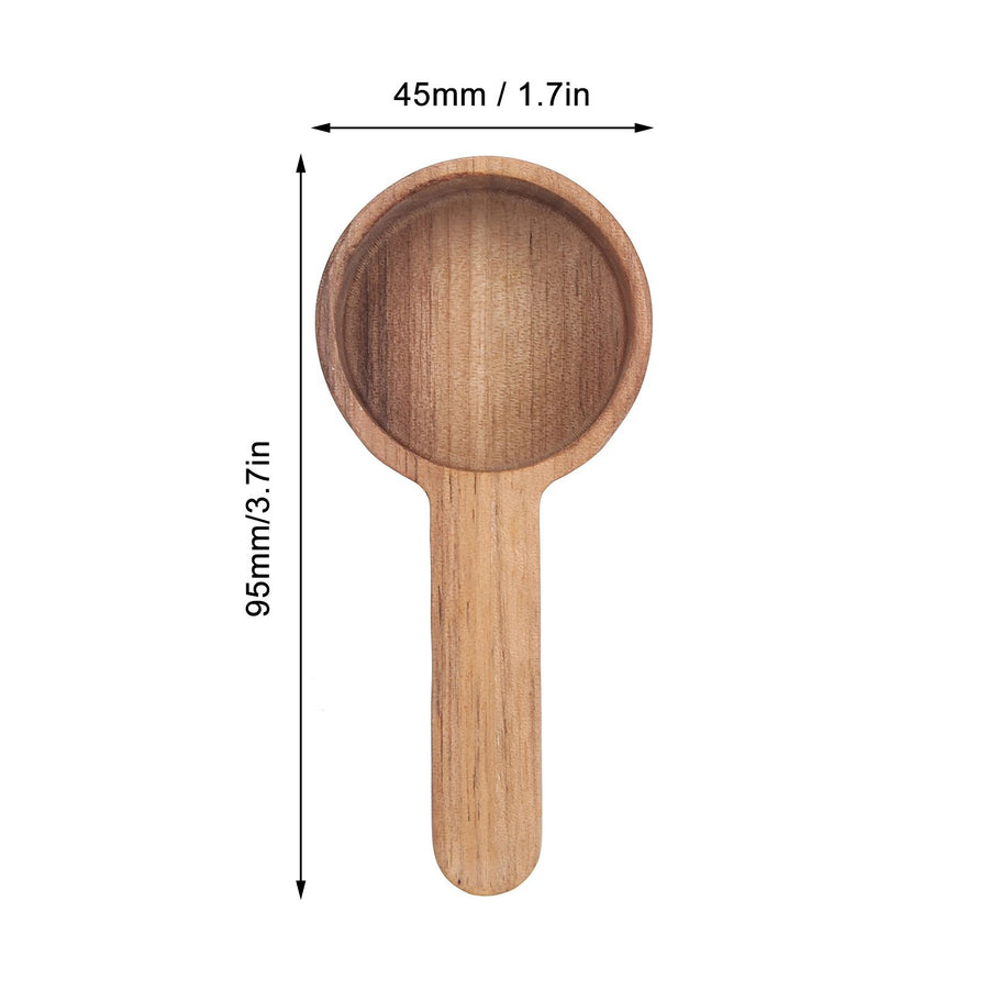 Wooden Coffee Measuring Spoon Kitchen Soup Measuring Tablespoon Tool for Coffee Beans8g