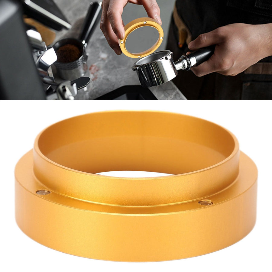 58mm Anti Flying Powder Coffee Dosing Ring Dosing Funnel with Magnetic for Espresso Machine