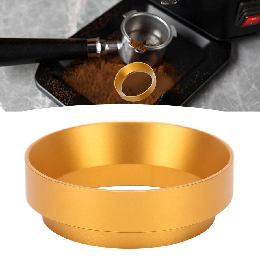 58mm Anti Flying Powder Coffee Dosing Ring Dosing Funnel with Magnetic for Espresso Machine