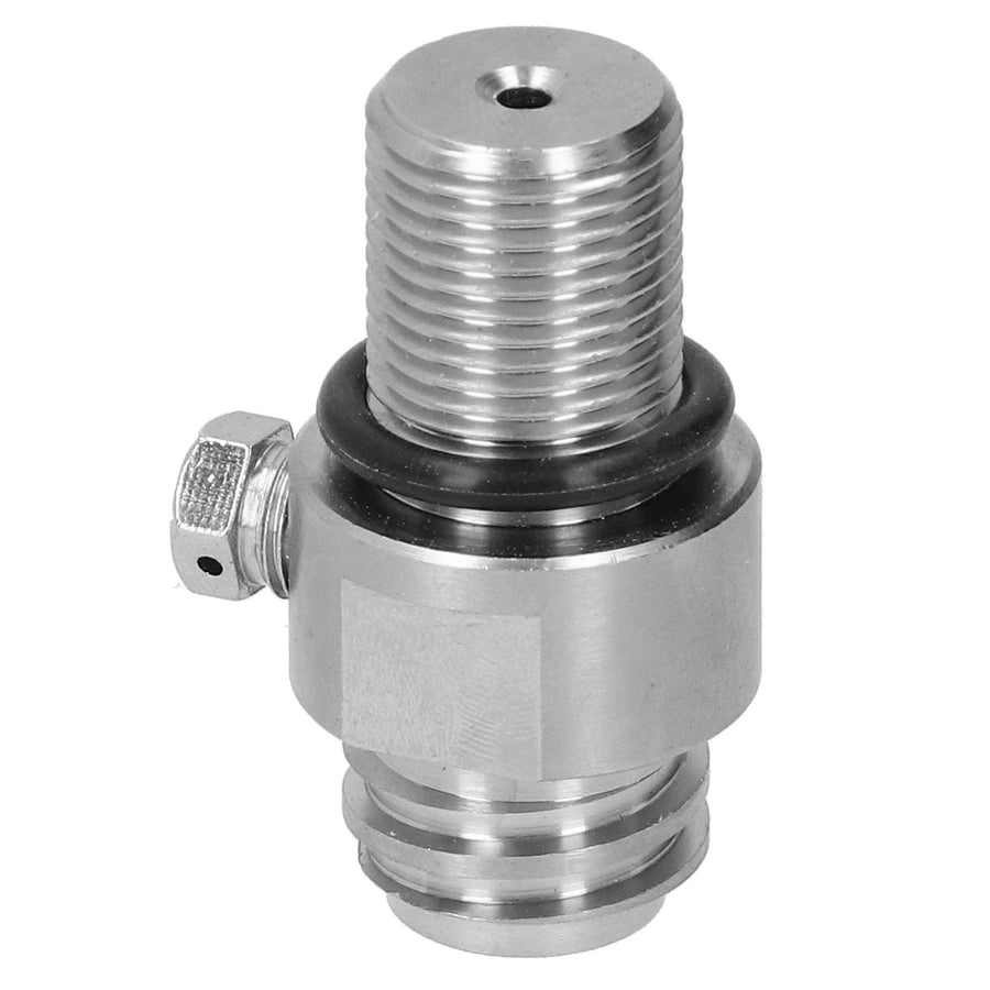 Soda Cylinder Valve Electroplating Brass CO2 Valve Adapter for M18x1.5 Tanks Accessory