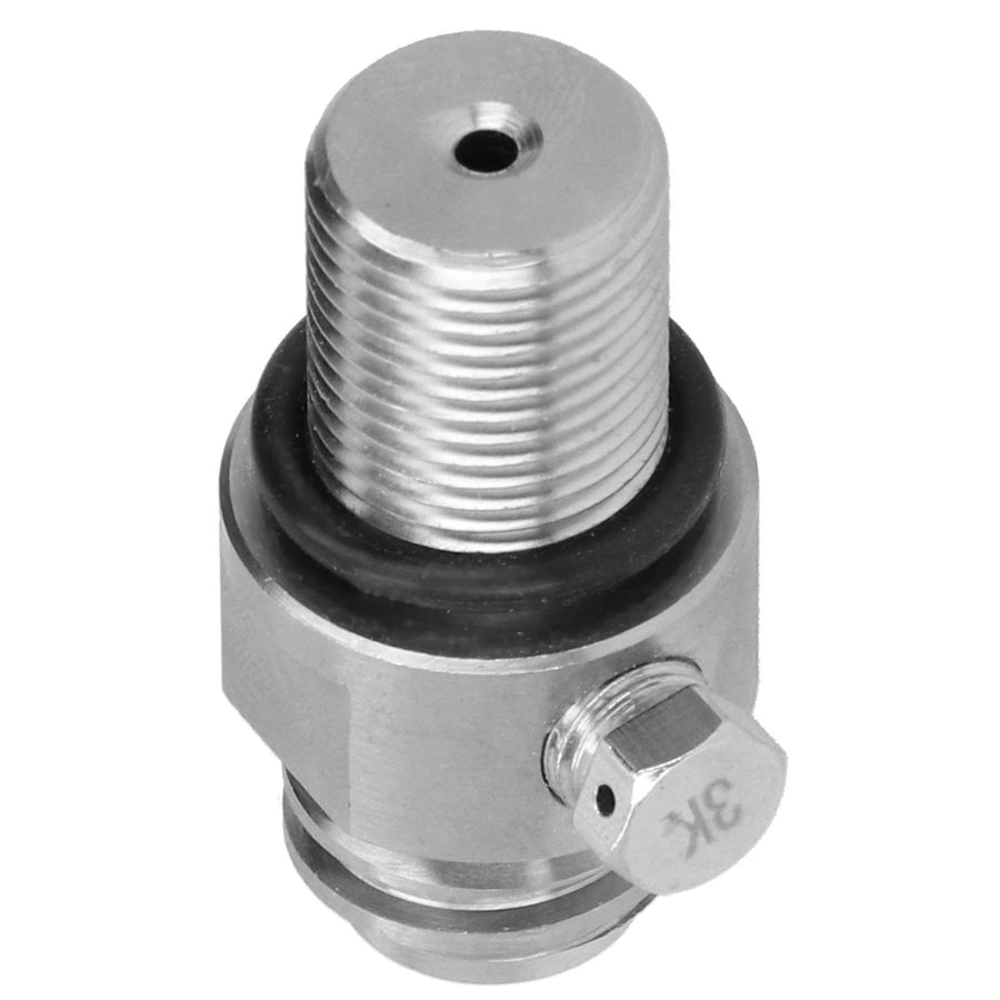 Soda Cylinder Valve Electroplating Brass CO2 Valve Adapter for M18x1.5 Tanks Accessory