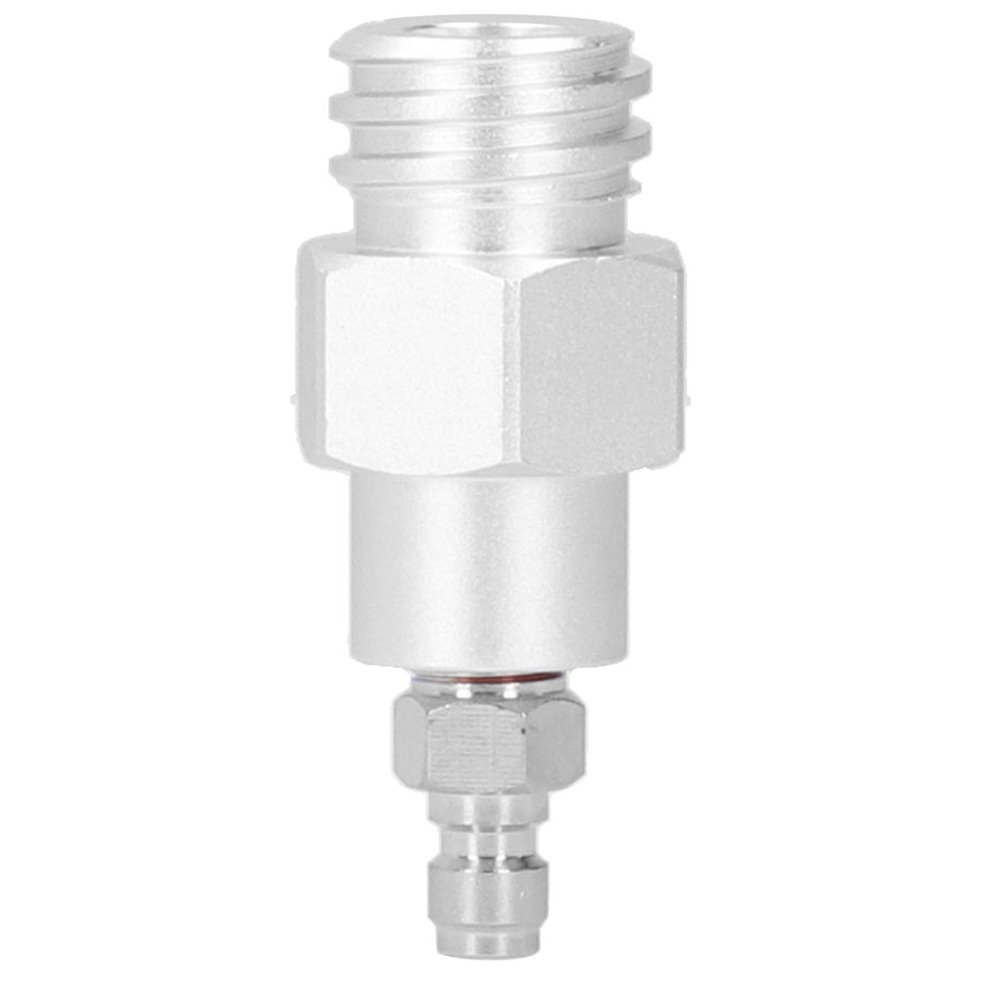 CO2 Tank Adapter Quick Disconnect Connector Replacement for Soda Supplies Silver