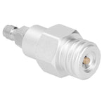 CO2 Tank Adapter Quick Disconnect Connector Replacement for Soda Supplies Silver