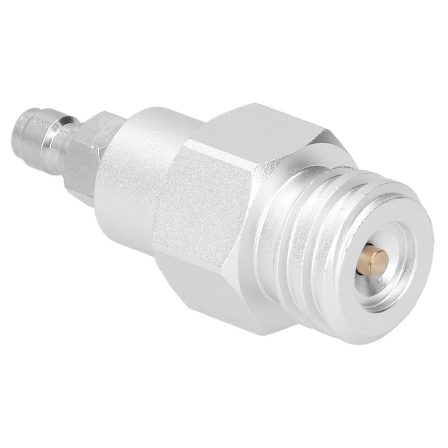CO2 Tank Adapter Quick Disconnect Connector Replacement for Soda Supplies Silver