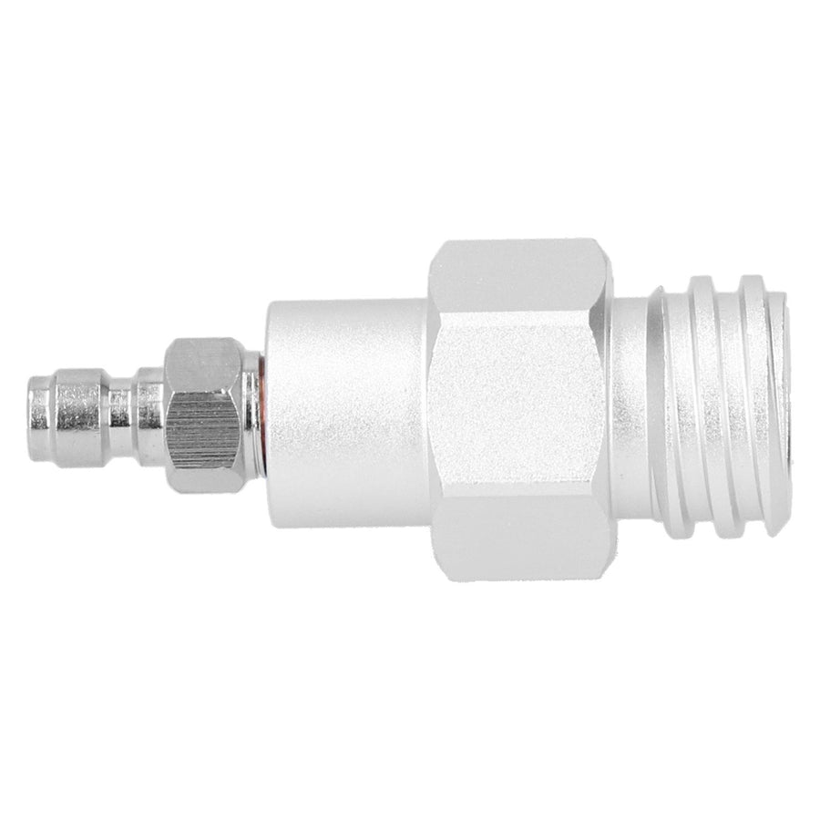 CO2 Tank Adapter Quick Disconnect Connector Replacement for Soda Supplies Silver