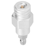 CO2 Tank Adapter Quick Disconnect Connector Replacement for Soda Supplies Silver