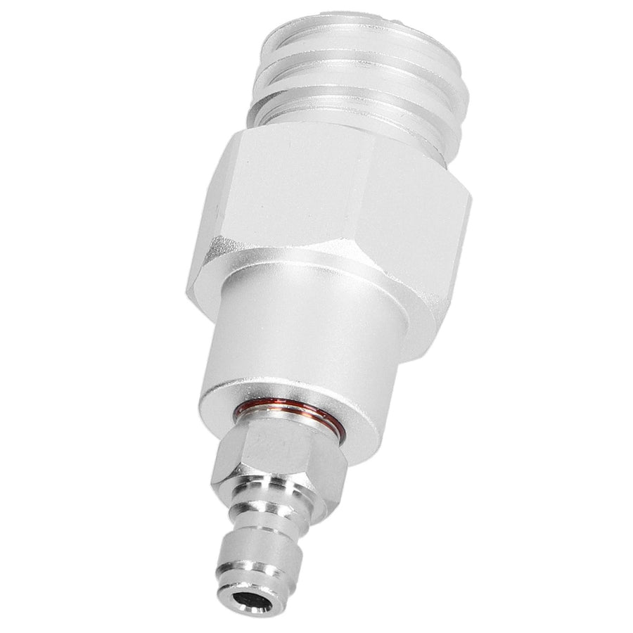 CO2 Tank Adapter Quick Disconnect Connector Replacement for Soda Supplies Silver
