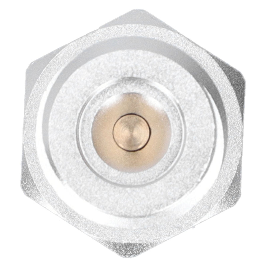 CO2 Tank Adapter Quick Disconnect Connector Replacement for Soda Supplies Silver