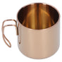400ml Coffee Mug 304 Stainless Steel Drinkware Portable Tea Cup for Bar Home Office without LidRose Gold