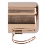 400ml Coffee Mug 304 Stainless Steel Drinkware Portable Tea Cup for Bar Home Office without LidRose Gold