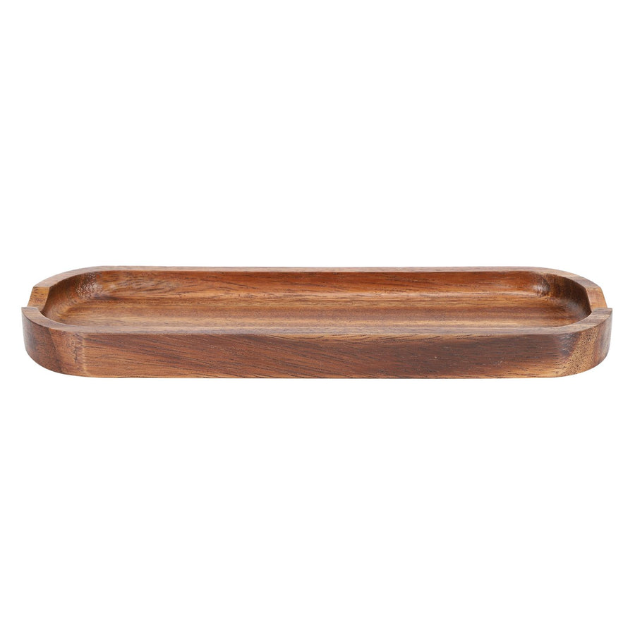 Teak Spatula Shovel Storage Tray Food Grade Cooking Shovel Holder Base for Kitchen