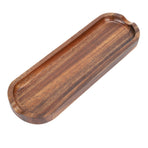 Teak Spatula Shovel Storage Tray Food Grade Cooking Shovel Holder Base for Kitchen