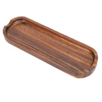Teak Spatula Shovel Storage Tray Food Grade Cooking Shovel Holder Base for Kitchen