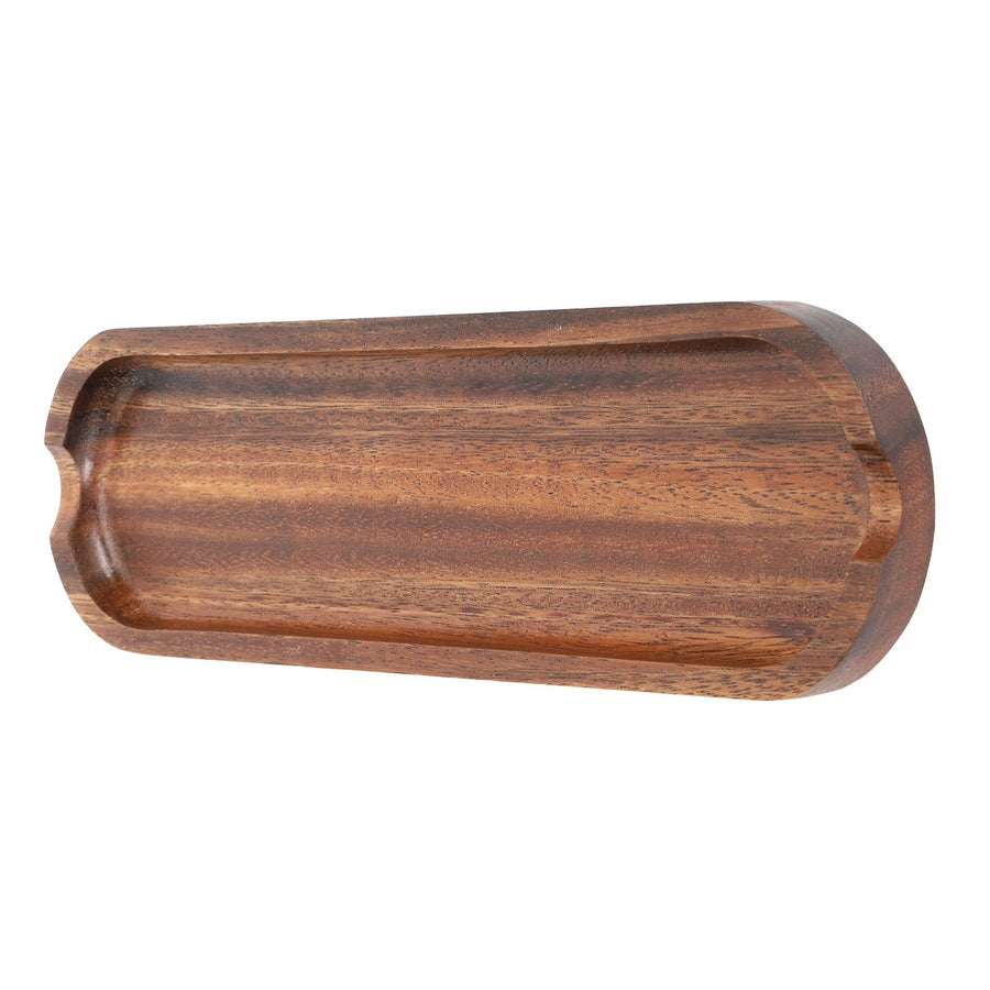 Teak Spatula Shovel Storage Tray Food Grade Cooking Shovel Holder Base for Kitchen