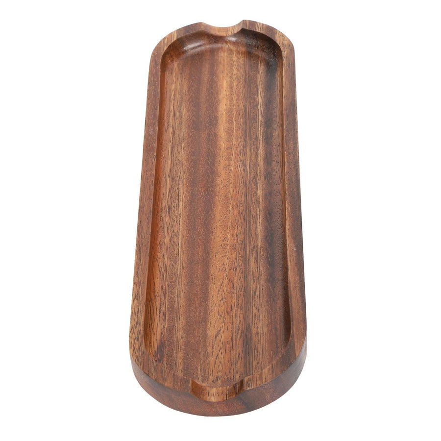 Teak Spatula Shovel Storage Tray Food Grade Cooking Shovel Holder Base for Kitchen