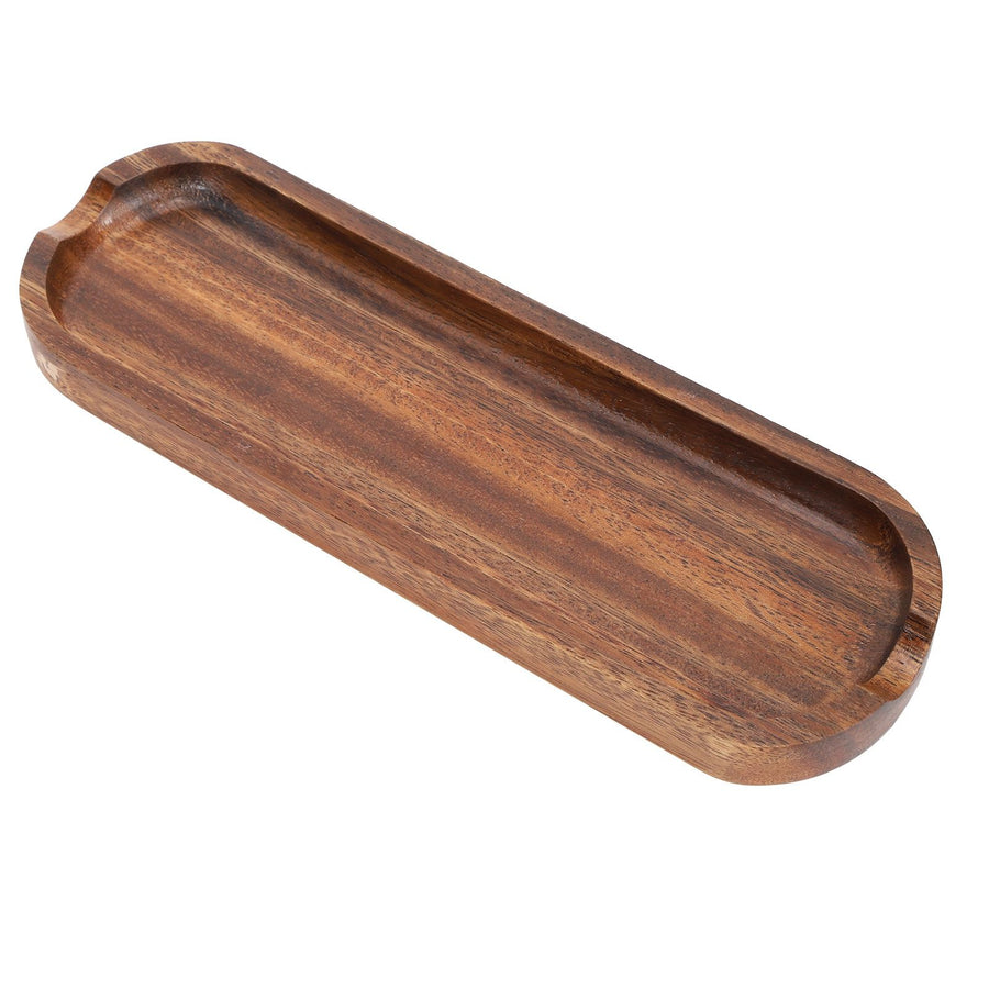 Teak Spatula Shovel Storage Tray Food Grade Cooking Shovel Holder Base for Kitchen