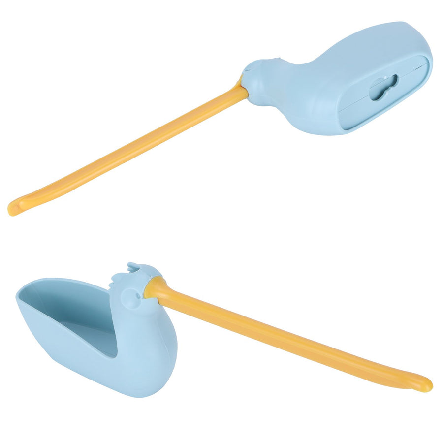 Dish Cloth Sponge Holder Multifunction Towel Rack Rag Hanger with Suction Cup Kitchen AccessoryLight Blue