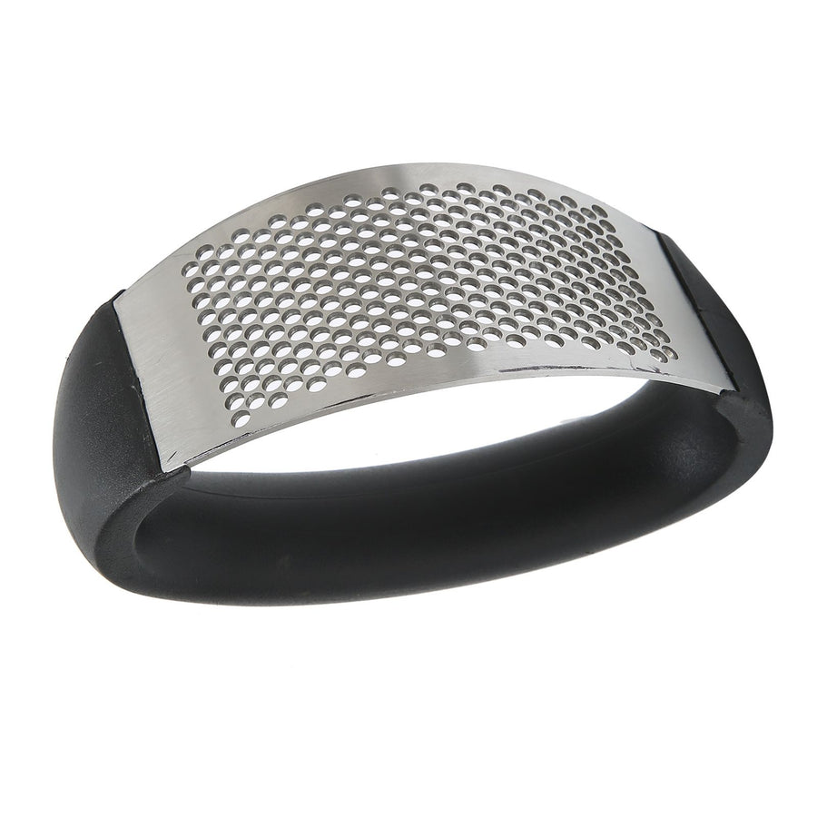 Garlic Presser Chopper Stainless Steel RingType Manual Grinding Tool Kitchen Accessory