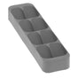 Grey Kitchen Spice Bottle Rack Kitchen Storage Holder Seasoning Jar Storage Shelf for Home
