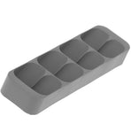 Grey Kitchen Spice Bottle Rack Kitchen Storage Holder Seasoning Jar Storage Shelf for Home