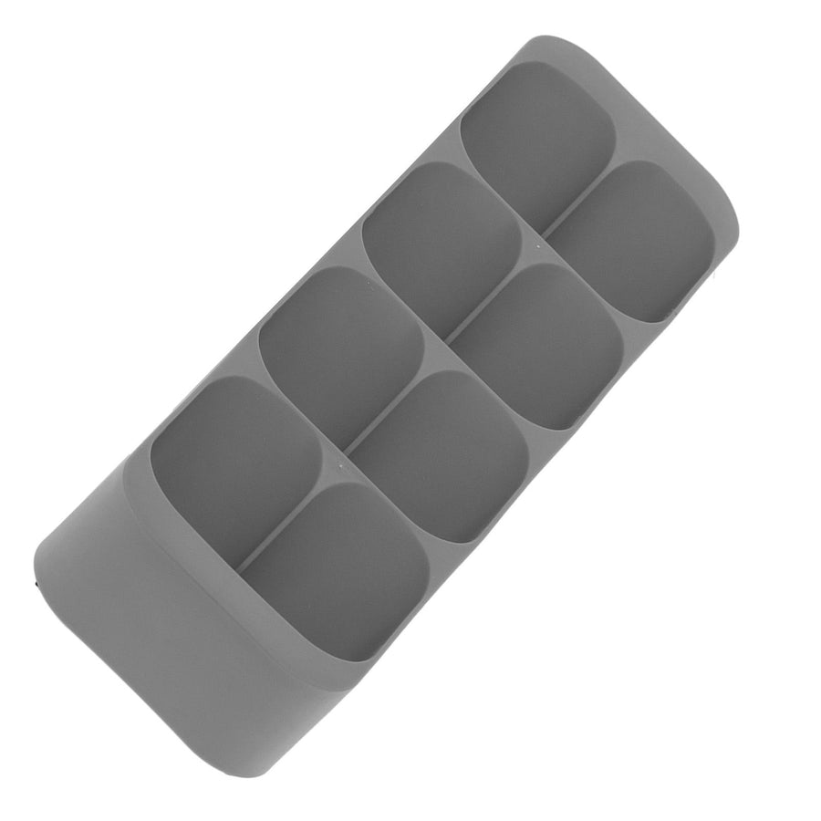 Grey Kitchen Spice Bottle Rack Kitchen Storage Holder Seasoning Jar Storage Shelf for Home
