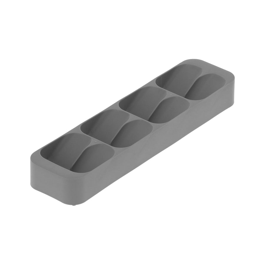 Grey Kitchen Spice Bottle Rack Kitchen Storage Holder Seasoning Jar Storage Shelf for Home