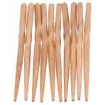 5Pairs Bamboo Twist Chopsticks Originality Environmentally Chopsticks Set for Home Restaurant