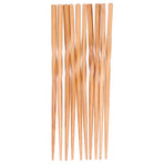 5Pairs Bamboo Twist Chopsticks Originality Environmentally Chopsticks Set for Home Restaurant