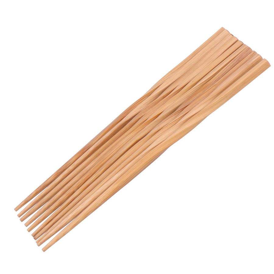 5Pairs Bamboo Twist Chopsticks Originality Environmentally Chopsticks Set for Home Restaurant