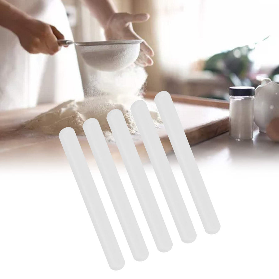 5Pcs Rolling Pin PP NonStick Dough Roller Kitchenware DIY Cake Baking Accessory