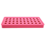 40 Holes Silicone Ice Ball Maker Mold Ice Cubes Tray Mould for Party Bar AccessoriesRose Red