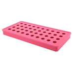 40 Holes Silicone Ice Ball Maker Mold Ice Cubes Tray Mould for Party Bar AccessoriesRose Red
