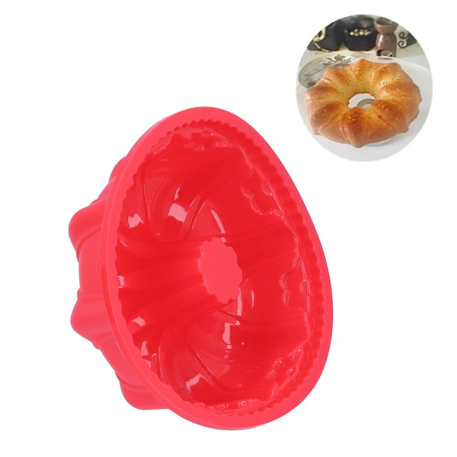 3 Dimensional Big Pumpkin Shape Baking Pan DIY Silicone Cake Mold Soap Mould for Bakery