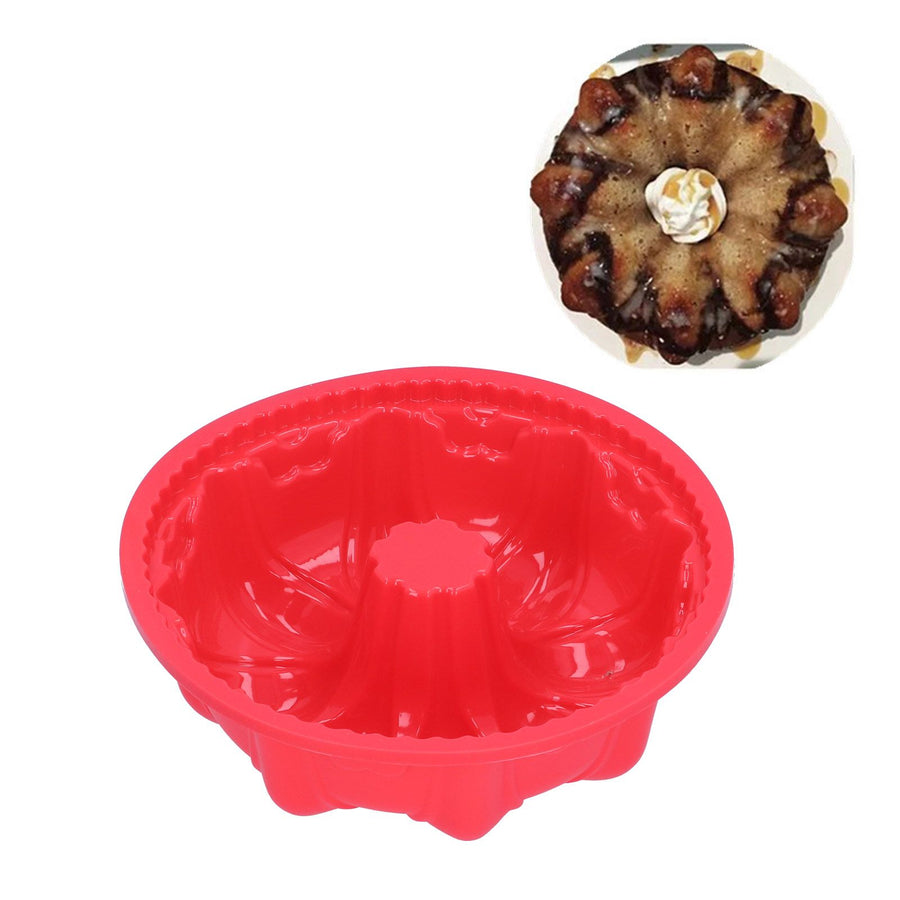 3 Dimensional Big Pumpkin Shape Baking Pan DIY Silicone Cake Mold Soap Mould for Bakery