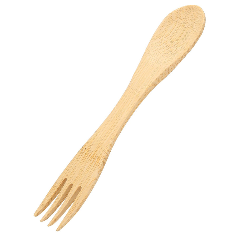 2 in 1 Kitchen Tableware HeatResistant Spoon Fork Intergrade Utensil for Home Restaurant(16.8x3x2.8cm )