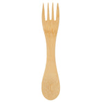 2 in 1 Kitchen Tableware HeatResistant Spoon Fork Intergrade Utensil for Home Restaurant(16.8x3x2.8cm )