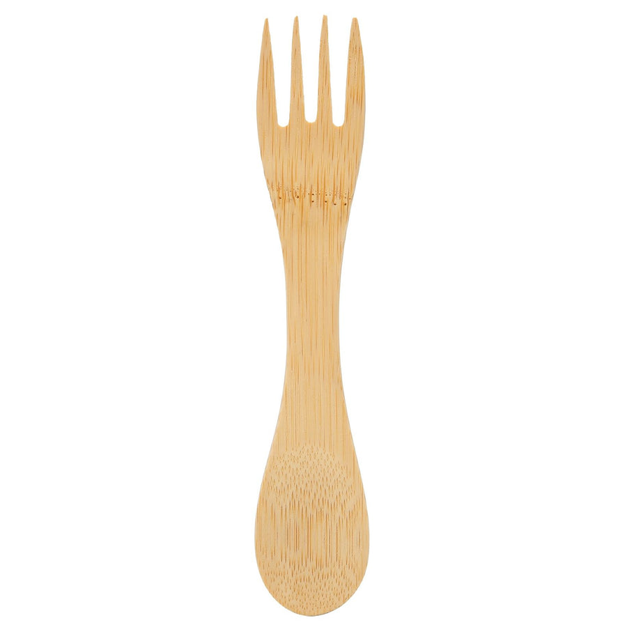 2 in 1 Kitchen Tableware HeatResistant Spoon Fork Intergrade Utensil for Home Restaurant(16.8x3x2.8cm )