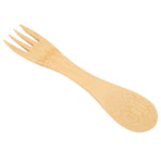 2 in 1 Kitchen Tableware HeatResistant Spoon Fork Intergrade Utensil for Home Restaurant(16.8x3x2.8cm )