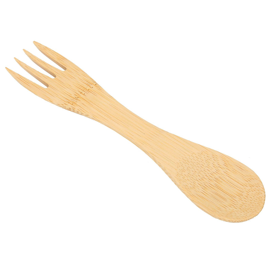 2 in 1 Kitchen Tableware HeatResistant Spoon Fork Intergrade Utensil for Home Restaurant(16.8x3x2.8cm )
