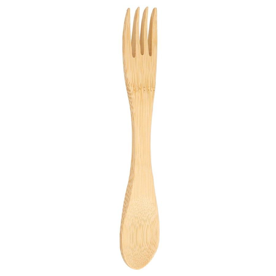2 in 1 Kitchen Tableware HeatResistant Spoon Fork Intergrade Utensil for Home Restaurant(16.8x3x2.8cm )
