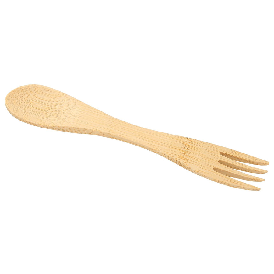 2 in 1 Kitchen Tableware HeatResistant Spoon Fork Intergrade Utensil for Home Restaurant(16.8x3x2.8cm )