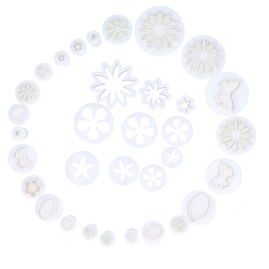47PCS Cake Decorating Tools Cookies Biscuits Cake Mold Flower Set Baking Accessories