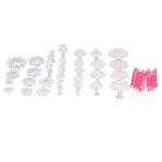 47PCS Cake Decorating Tools Cookies Biscuits Cake Mold Flower Set Baking Accessories