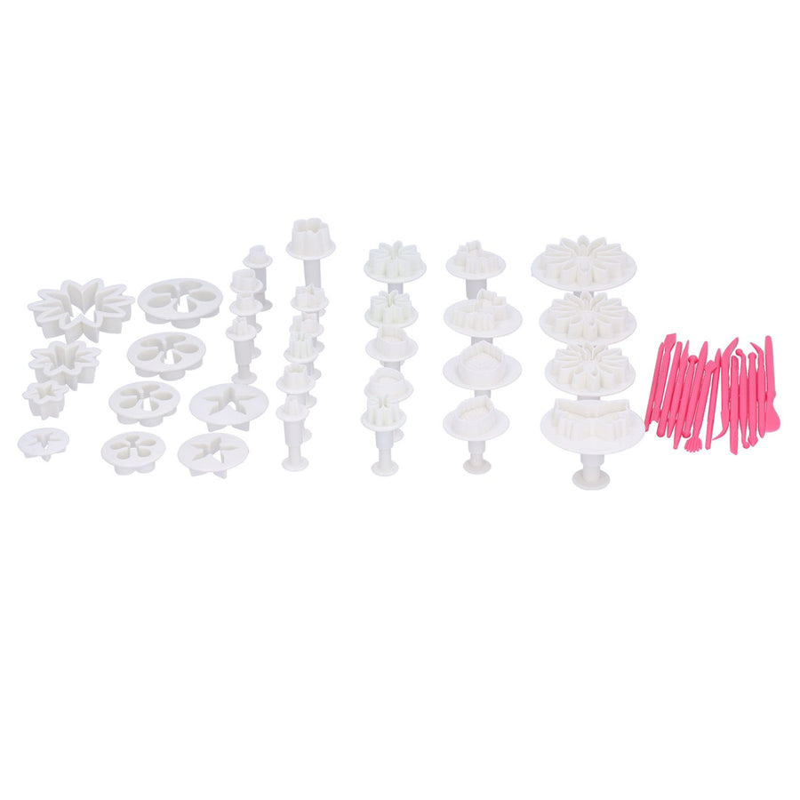 47PCS Cake Decorating Tools Cookies Biscuits Cake Mold Flower Set Baking Accessories