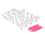 47PCS Cake Decorating Tools Cookies Biscuits Cake Mold Flower Set Baking Accessories