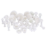 47PCS Cake Decorating Tools Cookies Biscuits Cake Mold Flower Set Baking Accessories