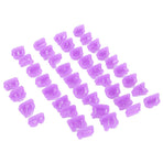 40Pcs DIY Biscuits Mold Alphabet Number Cookies Chocolate Cutter Mold Baking Accessory